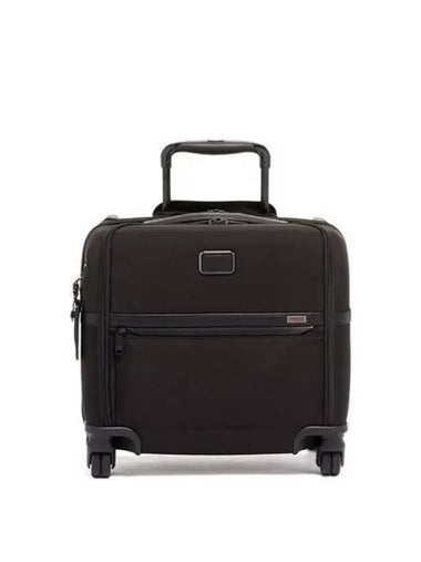 Alpha compact 4 wheel brief carrier black 1171571041 - TUMI - BALAAN 1