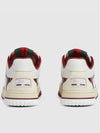 Women's Reweb Low Top Sneakers White - GUCCI - BALAAN 4