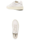 Men's Medalist Leather Low Top Sneakers White - AUTRY - BALAAN 6