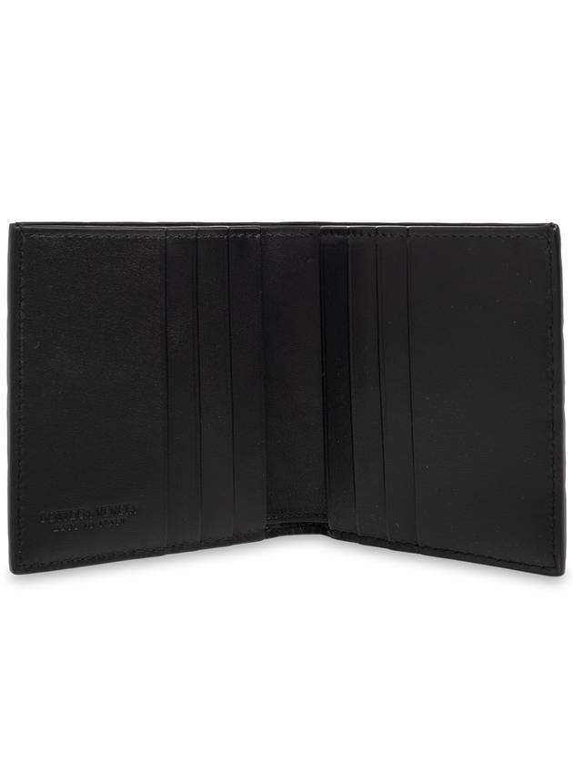 Intrecciato Slim Half Wallet Black - BOTTEGA VENETA - BALAAN 3