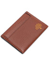 Embossing Card Wallet Brown Orange - MULBERRY - BALAAN 6