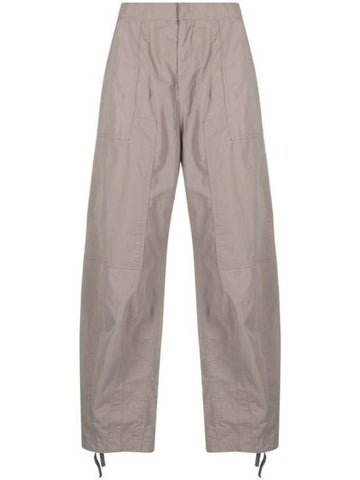 Men's Straight Pants Gray - TEN C - BALAAN 1