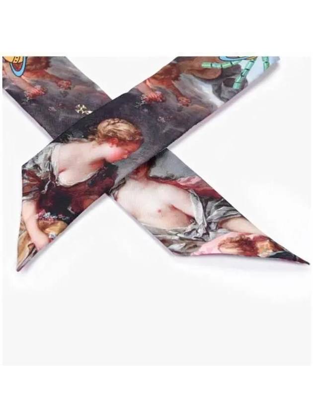 Love Lace Bouchet Twilly Silk Scarf - VIVIENNE WESTWOOD - BALAAN 5