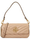 Kira Chevron Flap Small Shoulder Bag Sand - TORY BURCH - BALAAN 2