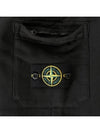 Waffen Patch Cotton Fleece Track Pants Black - STONE ISLAND - BALAAN 8