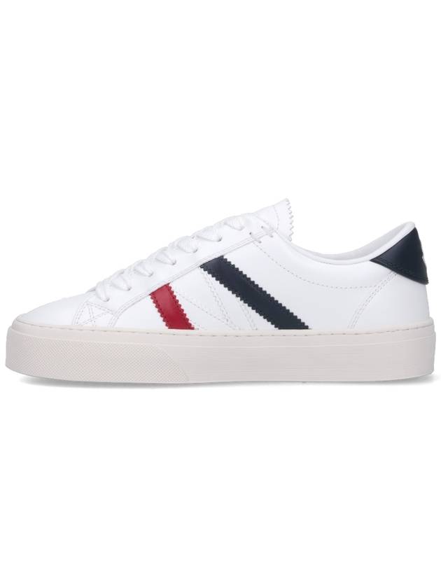 Monaco M Low-Top Sneakers Optical White - MONCLER - BALAAN 4