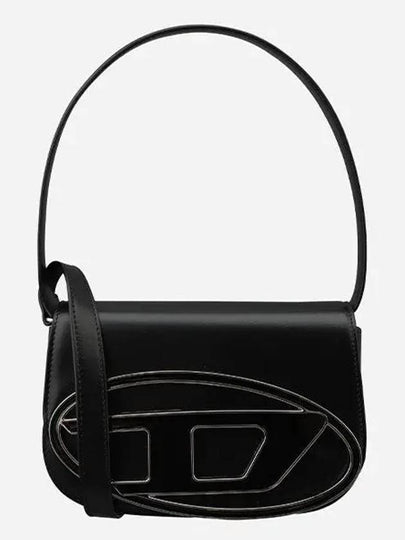 1DR Nappa Leather Shoulder Bag Black - DIESEL - BALAAN 2