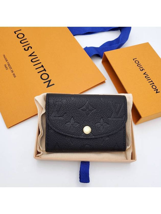 Rosalie Monogram Coin Wallet Black - LOUIS VUITTON - BALAAN 2