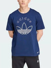 adidas graphic tee navy IX9598 - ADIDAS - BALAAN 2