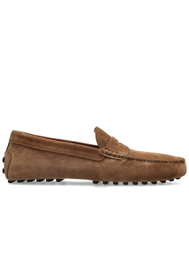 Tod’s Suede Moccasins, Men's, Brown - TOD'S - BALAAN 1