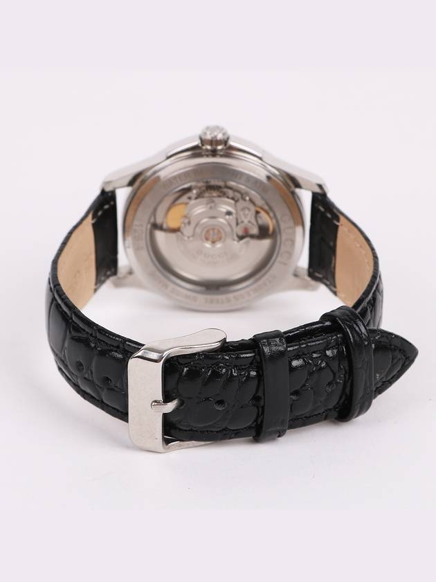 Bee Black Edition Automatic Leather Men s Watch 126 4 - GUCCI - BALAAN 6