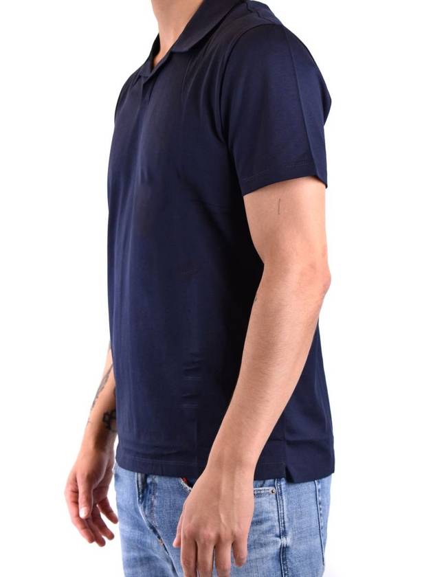 Short Sleeve T-Shirt US330JF0271UXX894 Blue - DONDUP - BALAAN 5