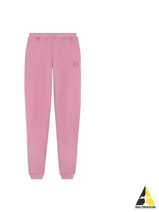 Bold Foxhead Patch Regular Jogger Track Pants Pink - MAISON KITSUNE - BALAAN 2