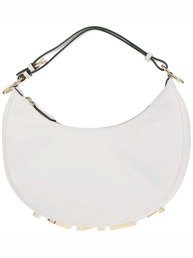 Fendigraphy Small Hobo Shoulder Bag White - FENDI - BALAAN 2