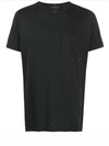 Shadow Project Pocket Short Sleeve T-Shirt Black - STONE ISLAND - BALAAN 2