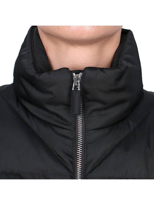 Re-Nylon Down Padded Jacket Black - PRADA - BALAAN 7