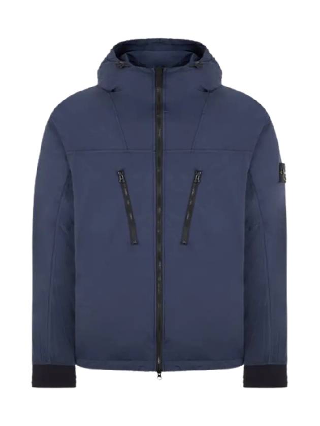 Crinkle Reps Hooded Jacket Brown - STONE ISLAND - BALAAN 2