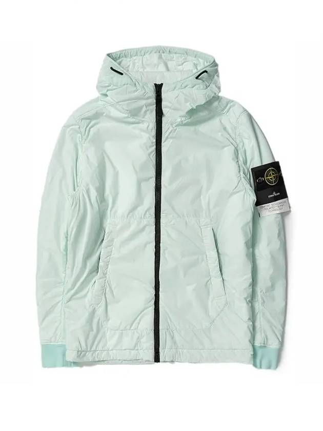 Comfort Tech Composite Polartec Hooded Jacket Mint - STONE ISLAND - BALAAN 1