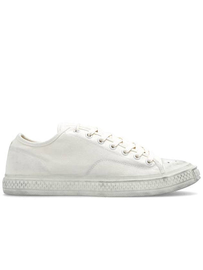 Logo Low Top Sneakers Off White - ACNE STUDIOS - BALAAN 2