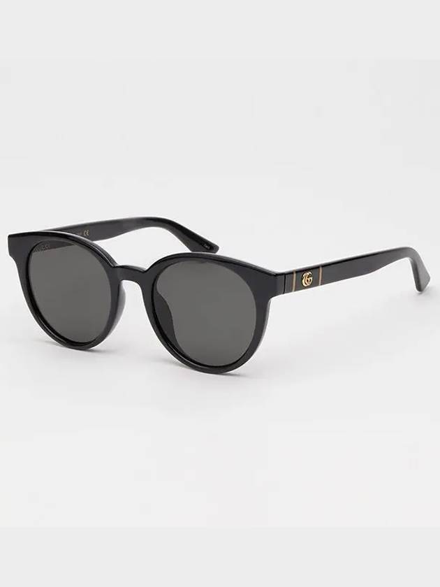 Eyewear Round Asian Fit Sunglasses Black - GUCCI - BALAAN 8