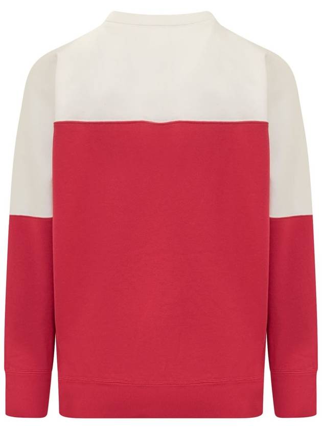 Howley Logo Crew Neck Sweatshirt Red - ISABEL MARANT - BALAAN 3