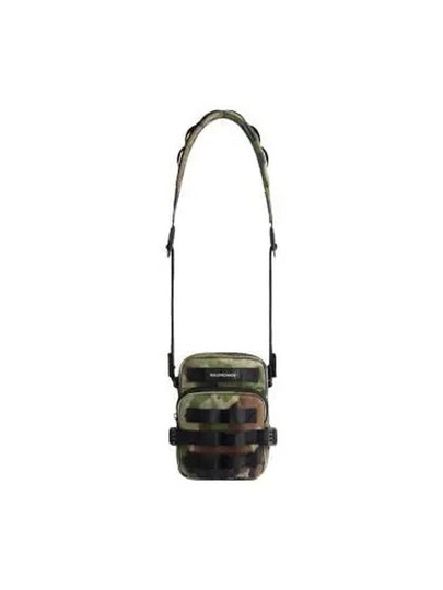 Army Camo Print Crossbody Messenger Bag Dark Green - BALENCIAGA - BALAAN 2