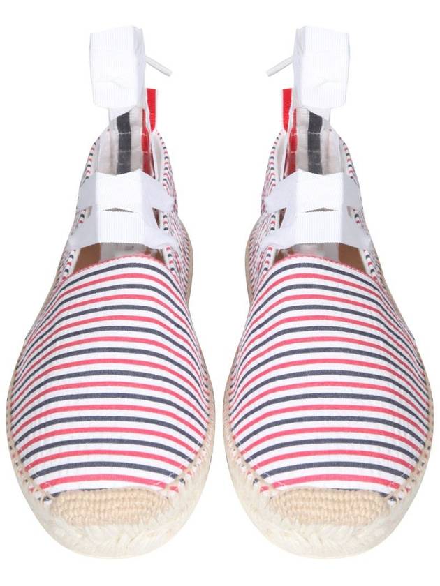 tie stripe espadrilles - THOM BROWNE - BALAAN 3