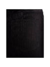 Damia Corduroy Mini A-Line Skirt Black - ISABEL MARANT - BALAAN 4