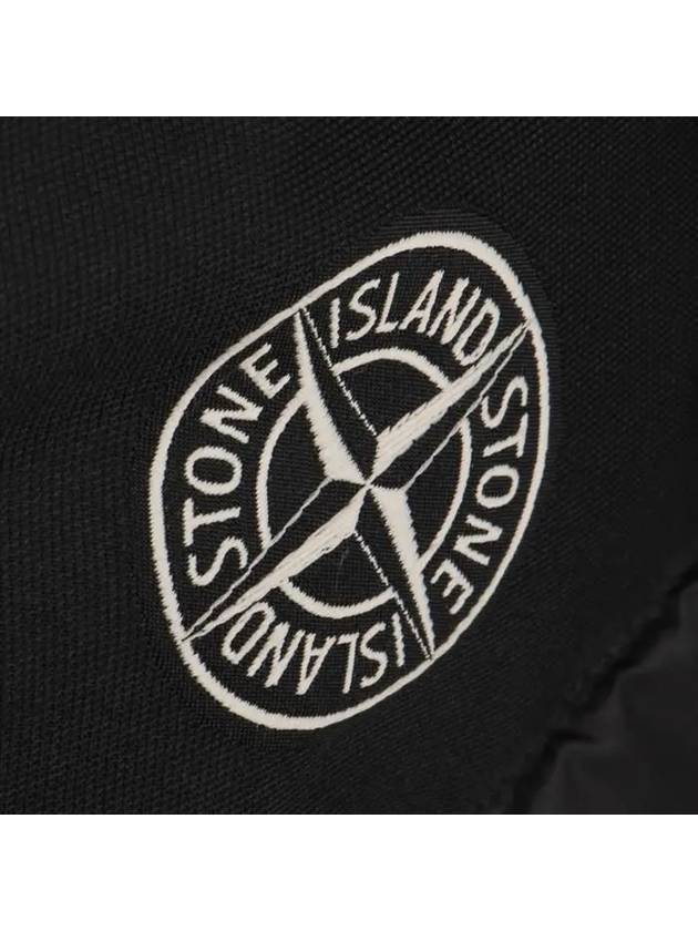 Techno Fabric Hooded Jacket Black - STONE ISLAND - BALAAN 7