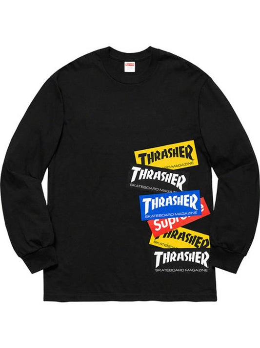 THRASHER MULTI LOGO L S - SUPREME - BALAAN 1