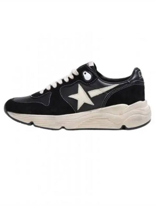 Running Sole Leather Low Top Sneakers Black - GOLDEN GOOSE - BALAAN 2