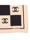 CC Checkerboard Square Scarf Pink AA8763B09826 - CHANEL - BALAAN 3