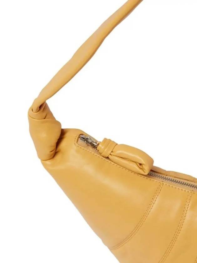 Croissant Medium Soft Nappa Leather Cross Bag Butter - LEMAIRE - BALAAN 4