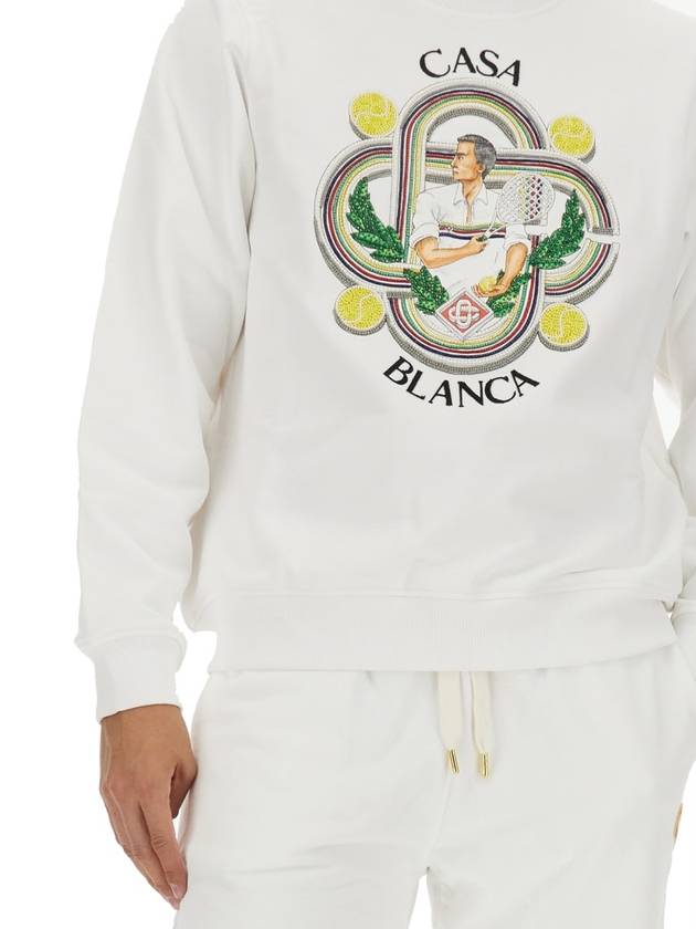 SWEATSHIRT WITH LOGO - CASABLANCA - BALAAN 4