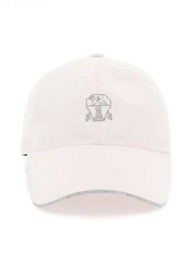 Logo embroidered tech ball cap - BRUNELLO CUCINELLI - BALAAN 1