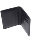 Logo Grained Leather Card Wallet Black - MULBERRY - BALAAN 7