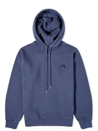 Bold Fox Head Patch Comfort Hoodie Navy - MAISON KITSUNE - BALAAN 2