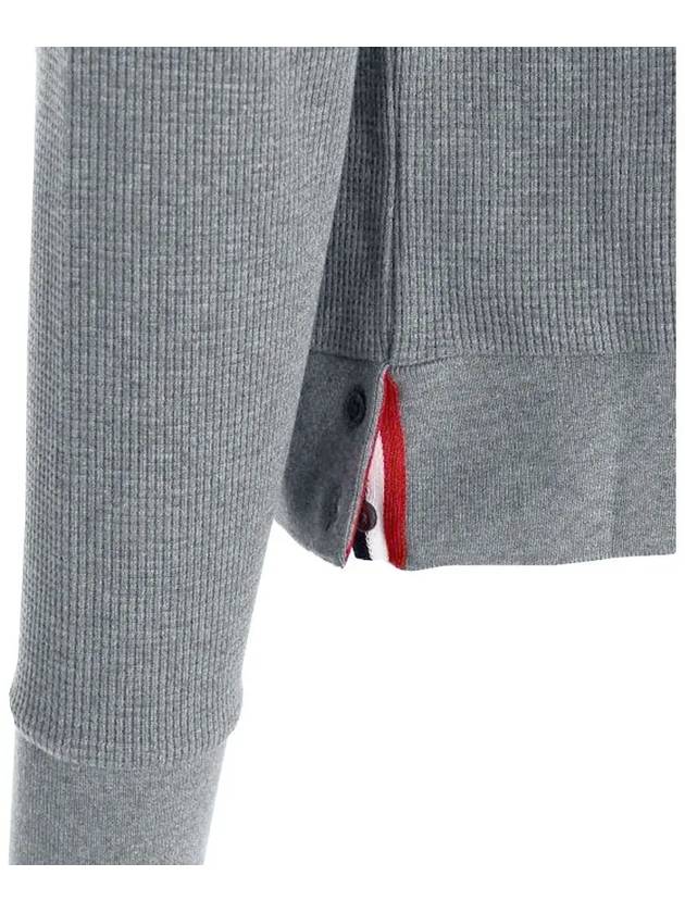 4 Bar Stripe Sweatshirt Grey - THOM BROWNE - BALAAN 5