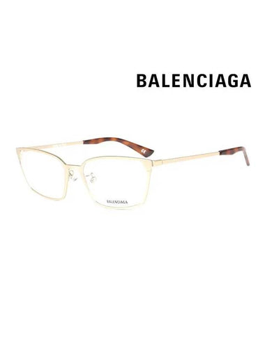 Eyewear Square Eyeglasses Gold - BALENCIAGA - BALAAN 1