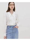 Big Collar Puff Blouse White - LESEIZIEME - BALAAN 4