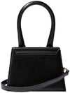 Le Chiquito Moyen Medium Leather Tote Bag Black - JACQUEMUS - BALAAN 4