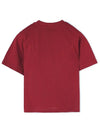 Mae Pique Mesh Short Sleeve T-Shirt Red - A.P.C. - BALAAN 3