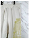 A COLD WALL Men s Ivory Green Painting Sweatpants Jogger Pants AC221MPT120I - A-COLD-WALL - BALAAN 4