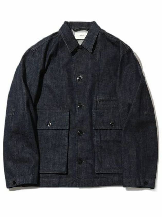 Boxy Denim Jacket Indigo - LEMAIRE - BALAAN 2