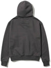 Heavy hooded zip-up gray - UJBECOMING - BALAAN 3