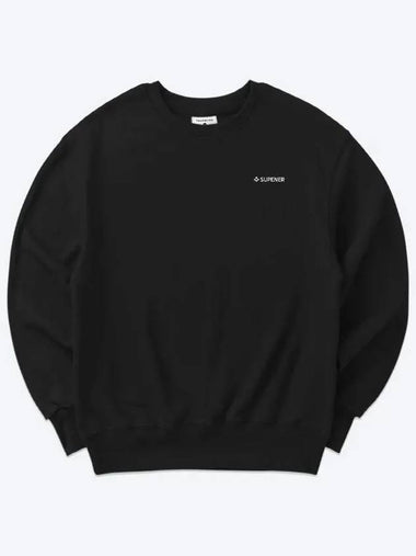 Slyer loose fit sweatshirt black - SUPENER - BALAAN 1