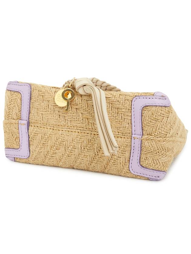 Joan Jute Cross Bag Beige - CHLOE - BALAAN 5