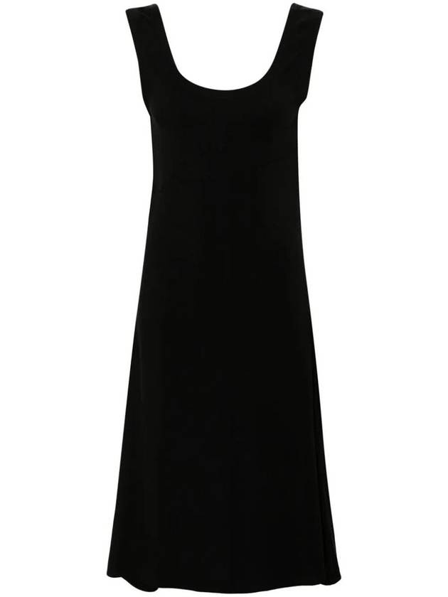 Midi Dress BLACK - JIL SANDER - BALAAN 2