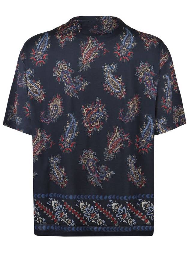 Etro Cotton Crew-Neck T-Shirt - ETRO - BALAAN 2