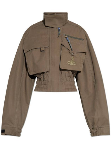 Memphis Short Jacket Brown - VIVIENNE WESTWOOD - BALAAN 1